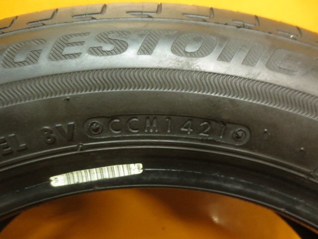 ☆スピスタ☆タイヤ　ブリヂストン　ECOPla EP150　155/65R14　1本　中古　14T1571　21_画像2