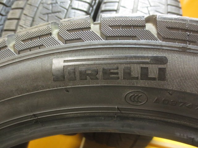 ☆スピスタ☆スタッドレスタイヤ　ピレリ　ICE ASIMMETRICO PLUS　225/45R17　4本　17ST1075　中古　18_画像4