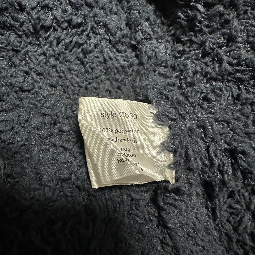 希少　ベアフットドリームス　BAREFOOT DREAMS　ロンハーマン パイル地カーディガン　ショールカラー　ストレッチ ネイビー紺　RonHerman_画像6