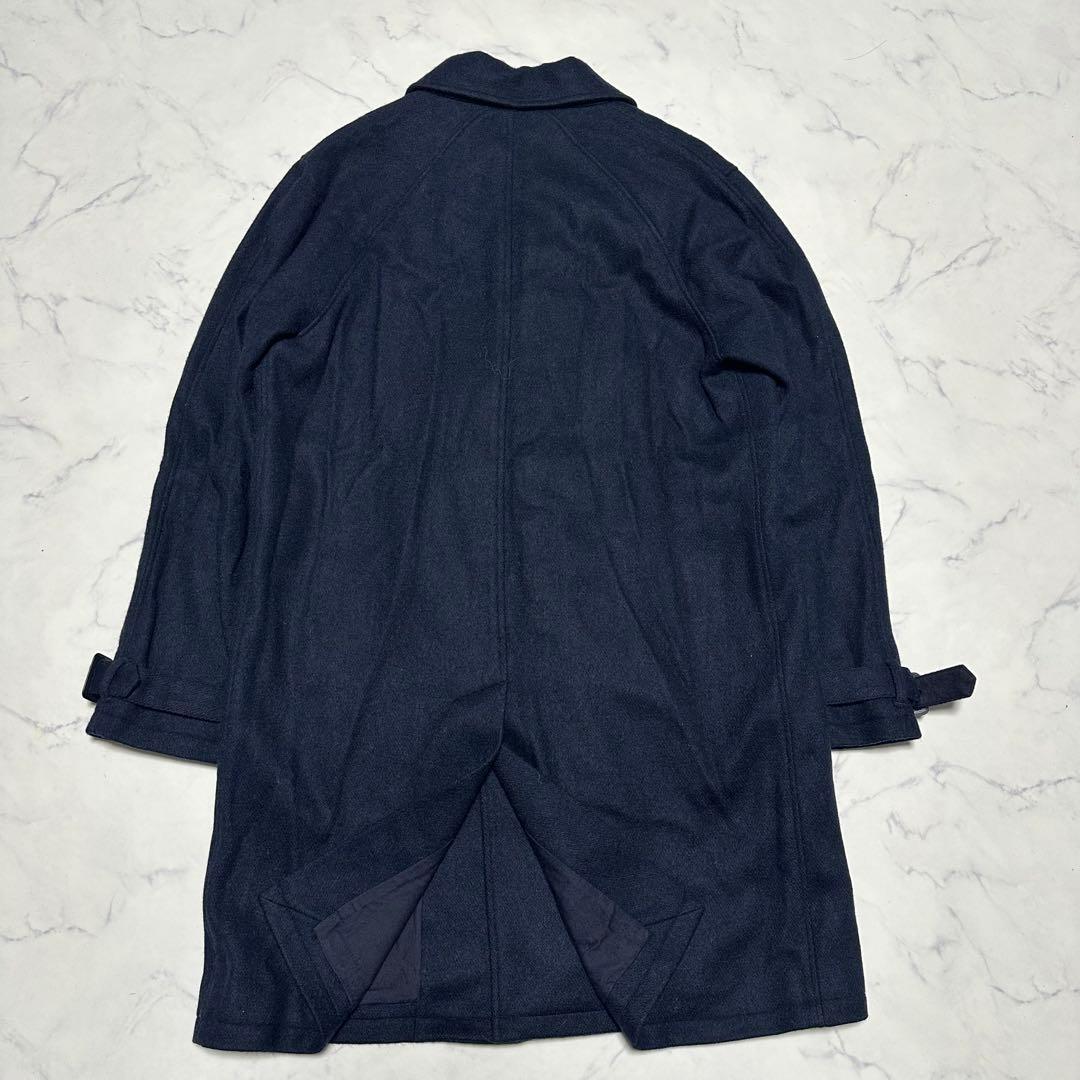 美品 希少 A.P.C ダブルチェスターコート ネイビー 紺 ウール サイズM メイドインフランス Jules Tournier Paris アーペーセー _画像10