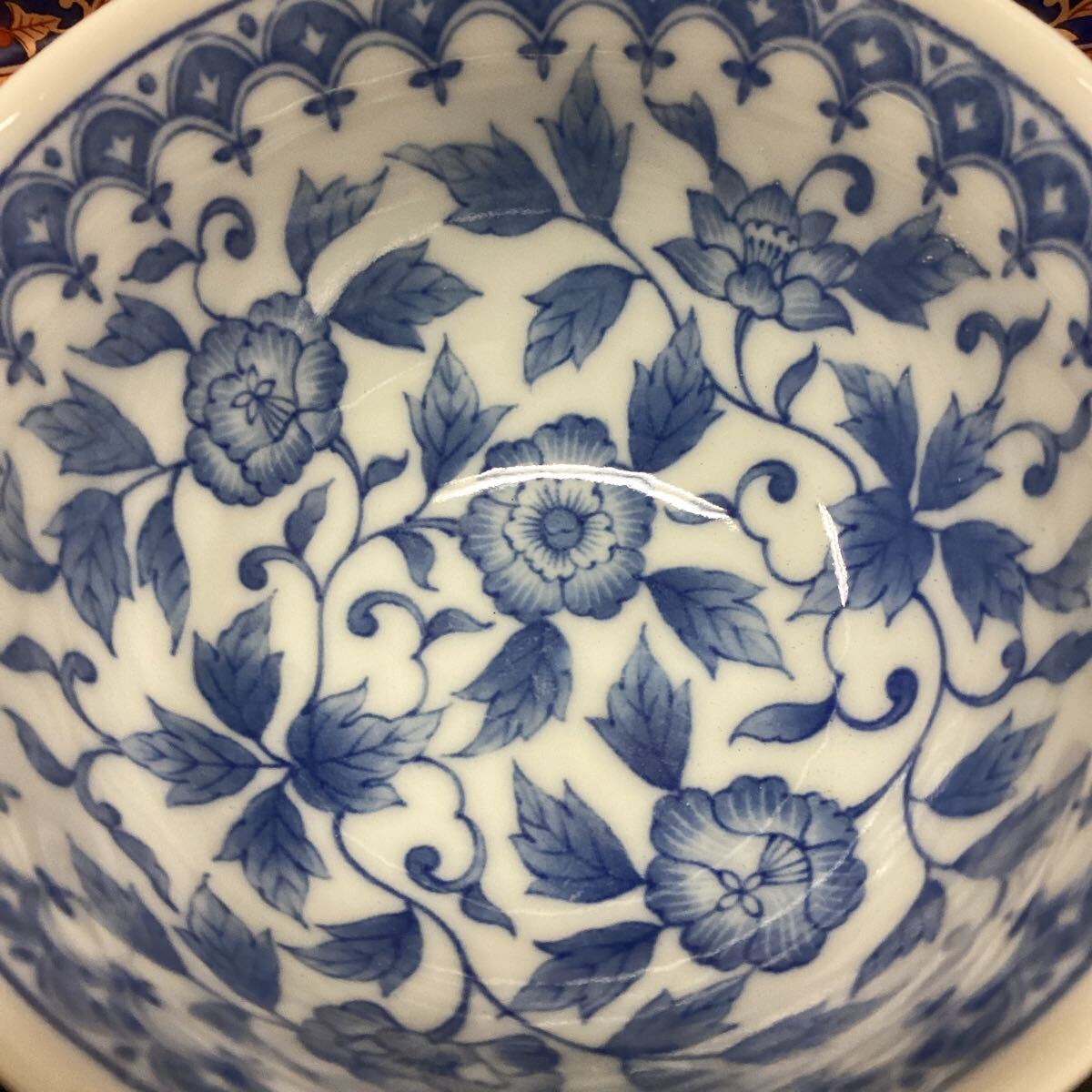 茶托付煎茶碗揃　醍醐窯 煎茶道具 茶器 茶道具 湯呑み 陶器 有田焼 和食器 湯呑_画像3