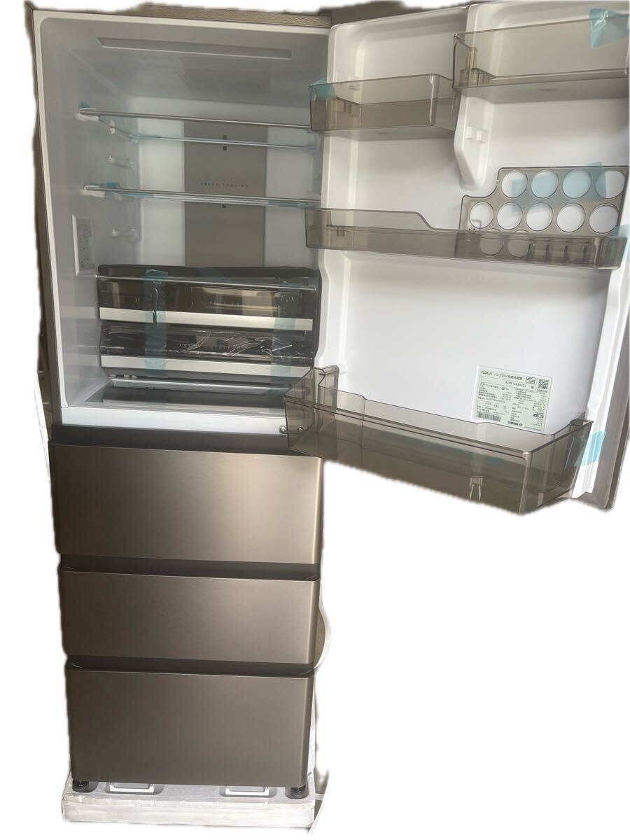 [ не использовался выставленный товар ] aqua рефрижератор AQR-V43R(S) titanium серебряный 