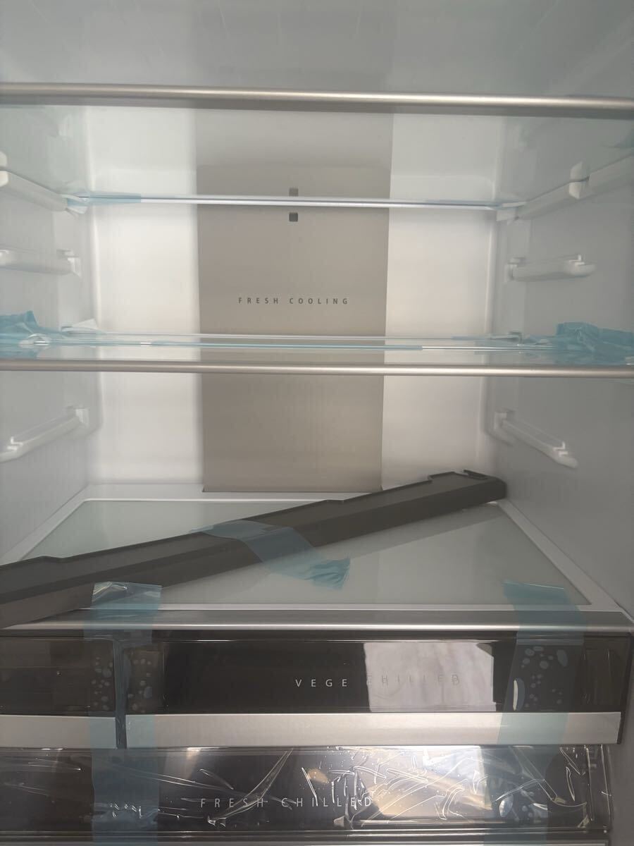 [ не использовался выставленный товар ] aqua рефрижератор AQR-V43R(S) titanium серебряный 