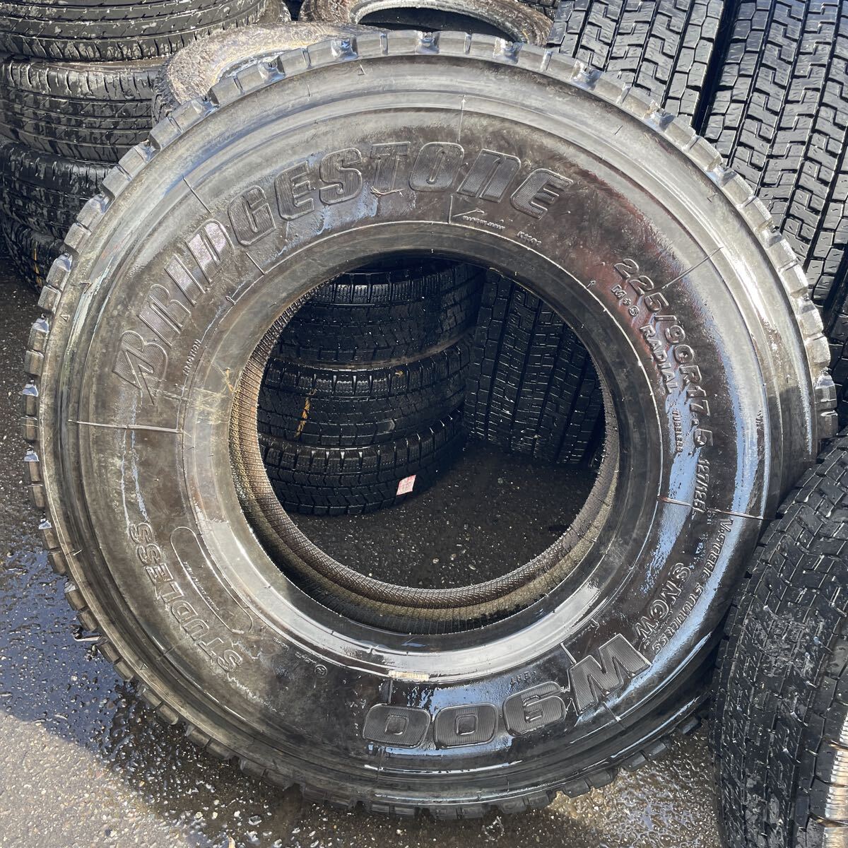 225/90R17.5 ヨコハマ/ブリヂストン 激安美品 6本セット:48000円_画像10