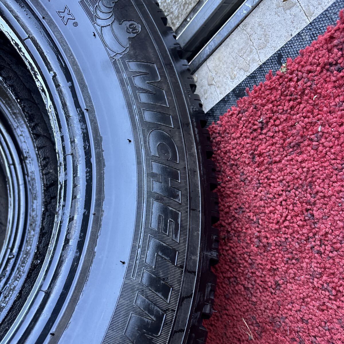 205/70R16 LT ミシュラン ICE GRIP 深溝 中古冬タイヤ 2本:10000円_画像3