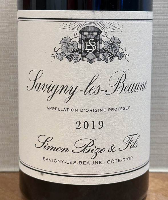 ★ドメーヌ・シモン・ビーズ　サヴィニー・レ・ボーヌ　2019年 750ml 正規品★_画像1
