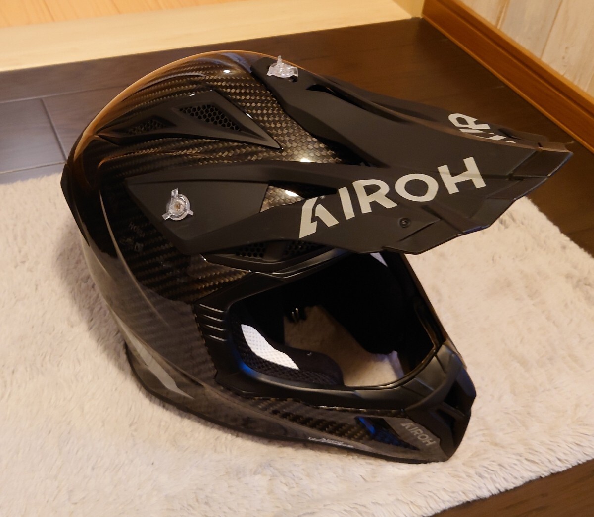  новейший Airoh Aviator Ace 2 полностью карбоновый шлем блеск 6K CARBON HELMET