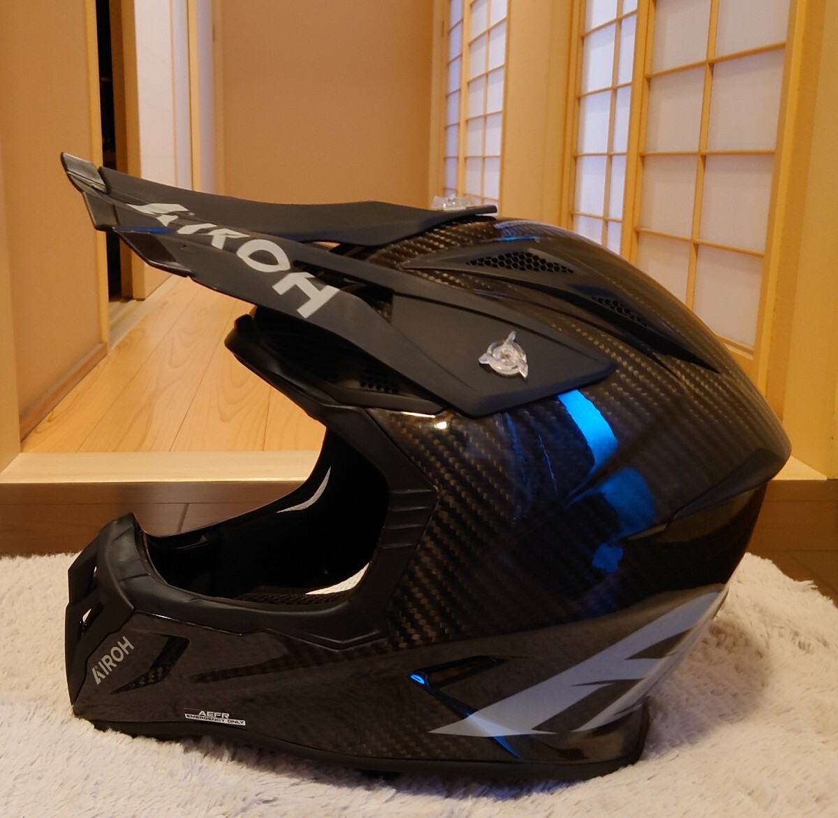  новейший Airoh Aviator Ace 2 полностью карбоновый шлем блеск 6K CARBON HELMET