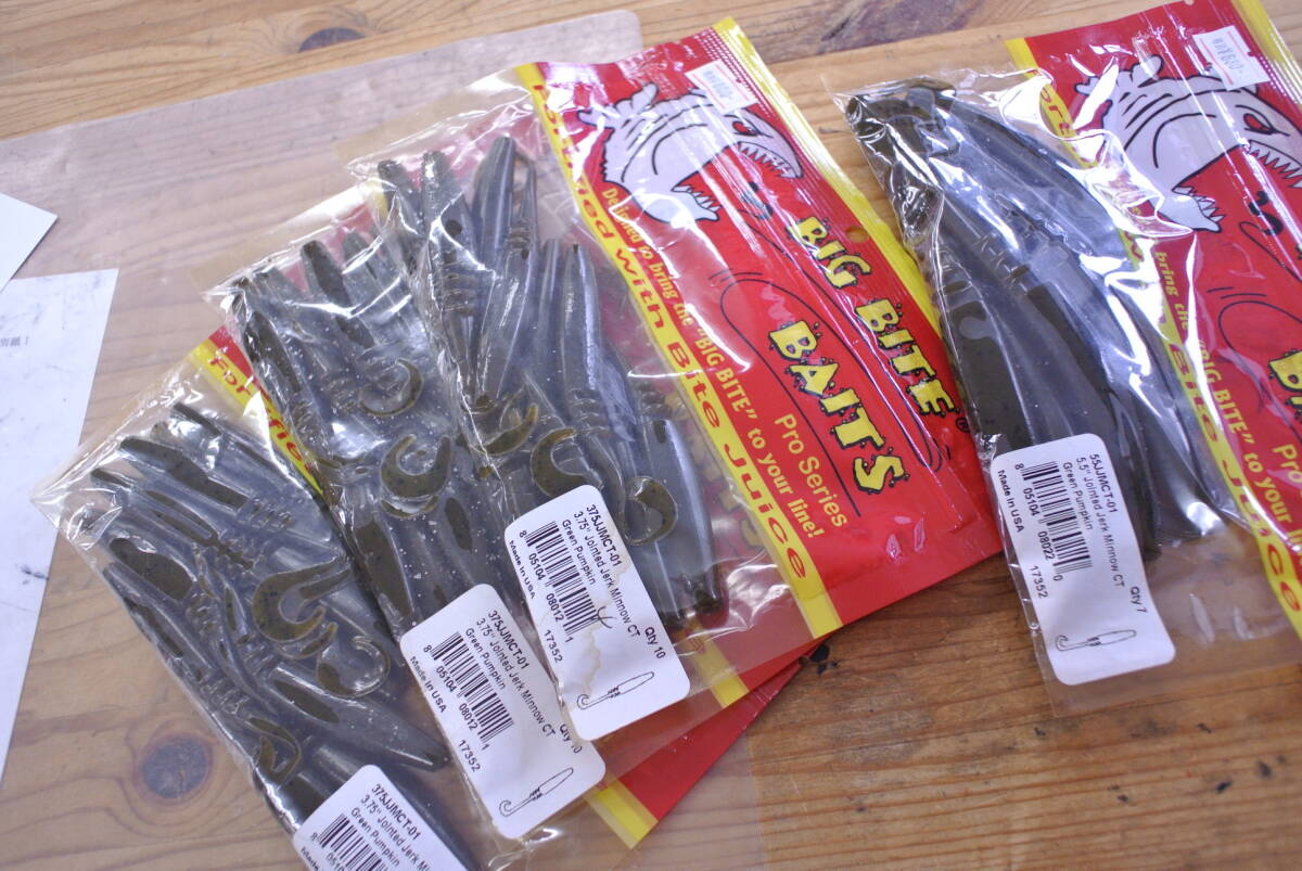 WMMNW18-100701 ビッグバイトベイツ ジョインテッドジャークミノー 新品4パック ラスト_画像6