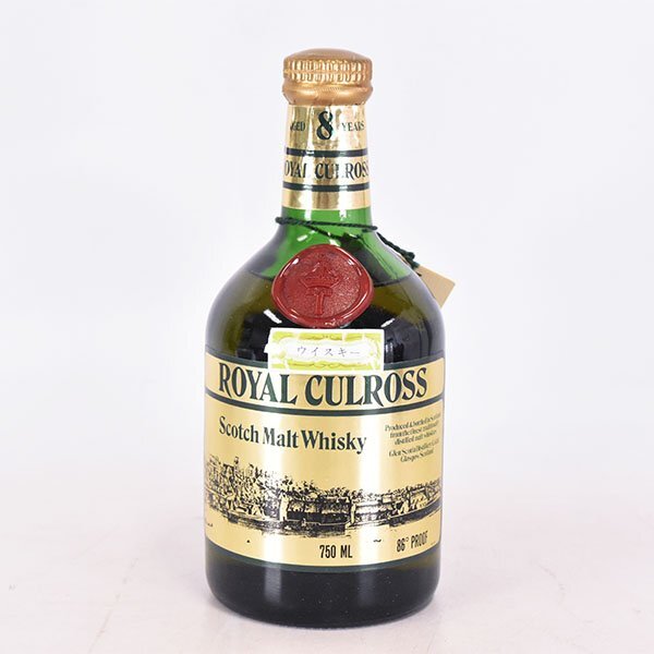 ウイスキー ロイヤル カルロス 8年 *箱付 750ml 43% スコッチ ROYAL CULROSS K240153_画像2