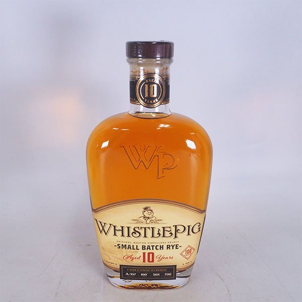  виски свисток pig10 год маленький bachilai* с ящиком 700ml 50% Canadian WHISTLE PIG K300698