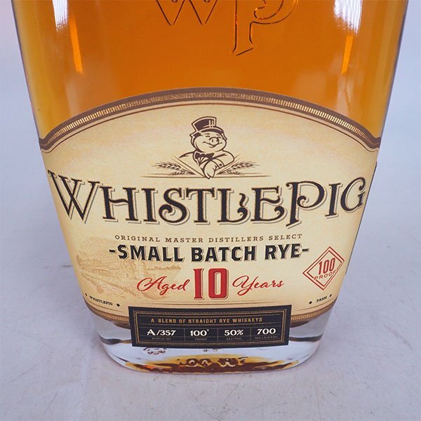  виски свисток pig10 год маленький bachilai* с ящиком 700ml 50% Canadian WHISTLE PIG K300698