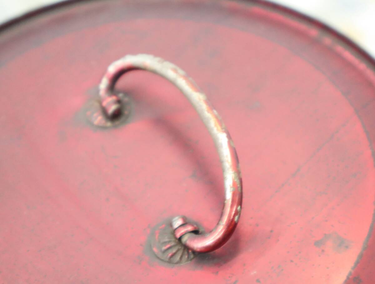 * retro антиквариат l чай жестяная банка 2 шт суммировать красный зеленый красный зеленый l l металлический . женщина чай inserting бардачок украшение #O4691