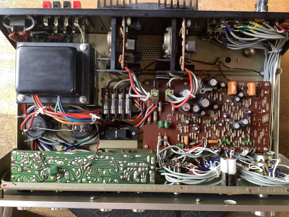 ★魅惑の銘石が奏でる美音★ラックスマン/LUXMAN SQ-505X（徹底整備） _画像4