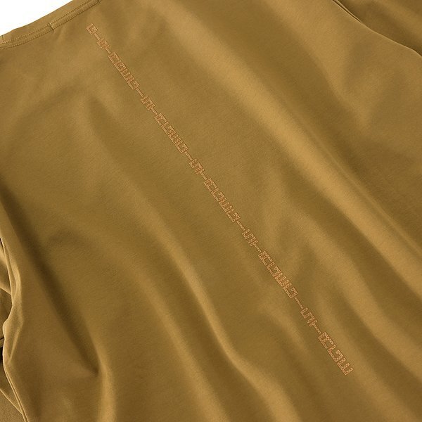 新品 ジーステージ ダブルフェイス リバー シルケット 長袖 Tシャツ 48(L) 茶 【5-41503_7_48】 G-stage 丸首 クルーネック カットソー_画像5