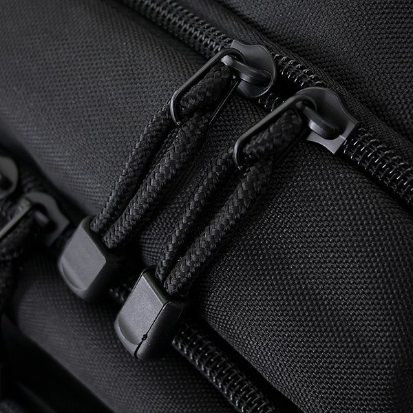 新品 OUTDOOR PRODUCTS 撥水 2ルーム ラウンド バックパック 32L 黒/黒 【K23918】 15.6インチPC アウトドアプロダクツ リュックサック_画像7