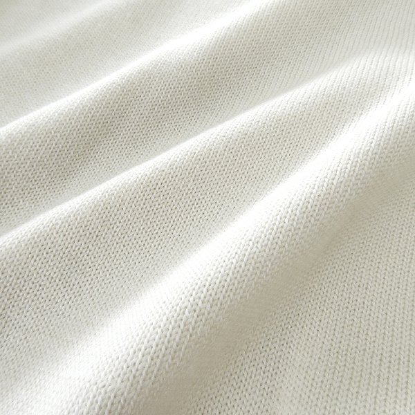 新品 gim ジム 1.3万 12G EXTRA FINE MERINO タートルネック ニット M 白 【I40921】 日本製 秋冬 メンズ セーター ウォッシャブル ウール_画像5