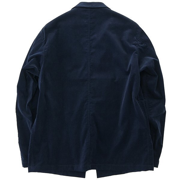新品 クリスチャンオラーニ 秋冬 ストレッチ コーデュロイ ジャケット Wide-M(幅広M) 紺 【J53664】 AB5 CHRISTIAN ORANI 羽織り ネイビー_画像2