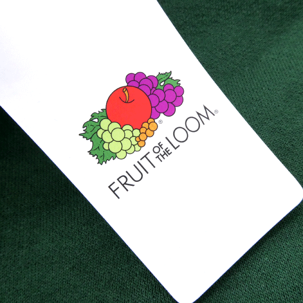 新品 フルーツオブザルーム 中厚 裏起毛 スウェット パーカー L 緑 【I42662】 FRUIT OF THE LOOM メンズ ブルゾン 無地 シンプル_画像8