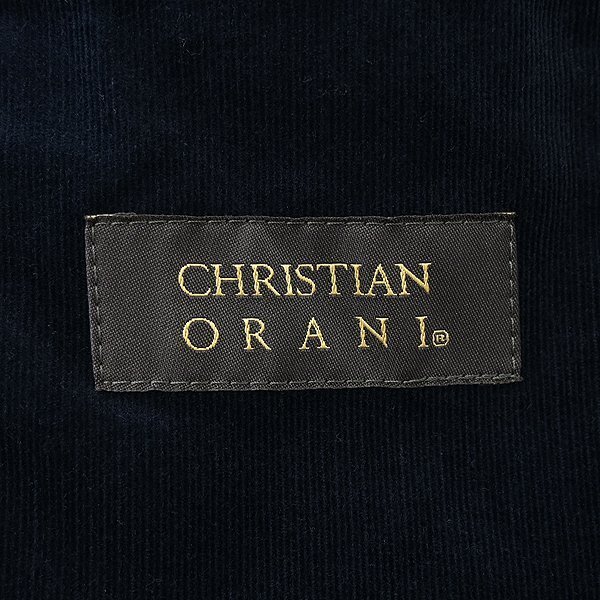 新品 クリスチャンオラーニ 秋冬 ストレッチ コーデュロイ ジャケット L 紺 【J44732】 CHRISTIAN ORANI アンコン 羽織り ネイビー メンズ_画像10