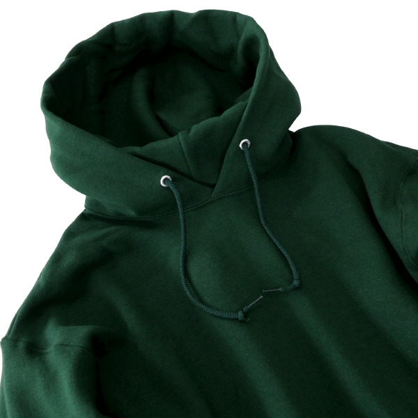 新品 フルーツオブザルーム 中厚 裏起毛 スウェット パーカー L 緑 【I42662】 FRUIT OF THE LOOM メンズ ブルゾン 無地 シンプル_画像3