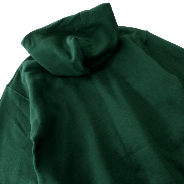 新品 フルーツオブザルーム 中厚 裏起毛 スウェット パーカー L 緑 【I42662】 FRUIT OF THE LOOM メンズ ブルゾン 無地 シンプル_画像4