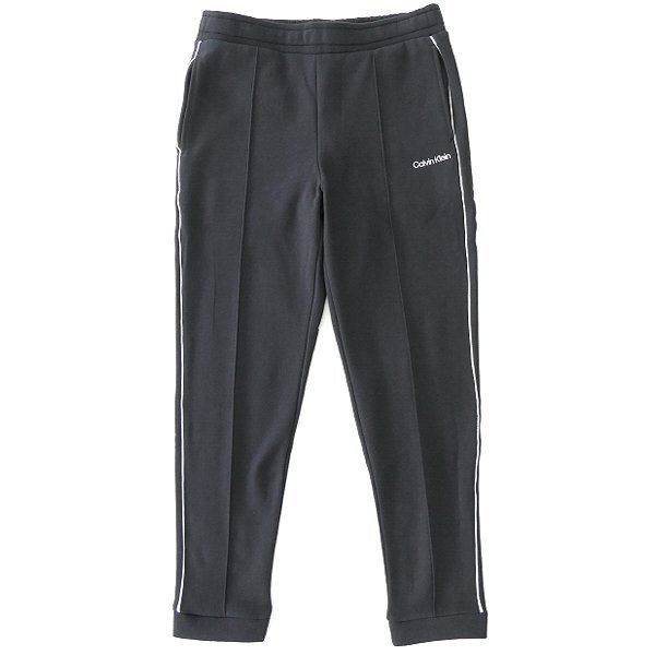 新品 1.5万 カルバンクライン 裏起毛 ストレッチ ジョガー パンツ M 黒 【P22668】 Calvin Klein 秋冬 メンズ スウェット ジョグ_画像2