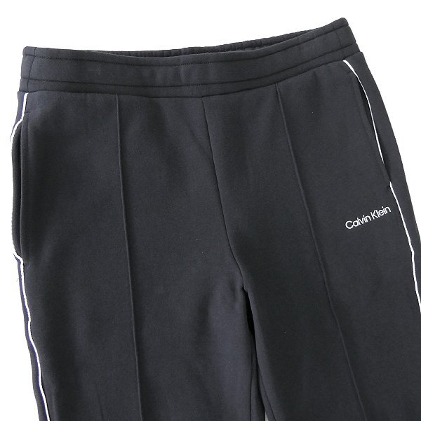 新品 1.5万 カルバンクライン 裏起毛 ストレッチ ジョガー パンツ M 黒 【P22668】 Calvin Klein 秋冬 メンズ スウェット ジョグ_画像3