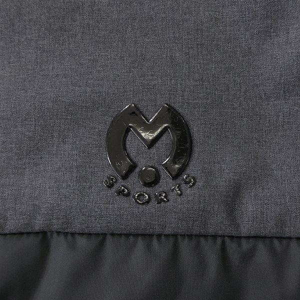 新品 4.7万 ミラショーン SPORTS 撥水 ストレッチ 中綿 ブルゾン 48(L) 濃灰 黒 【J50860】 mila schon スポーツ メンズ ジャケット_画像6