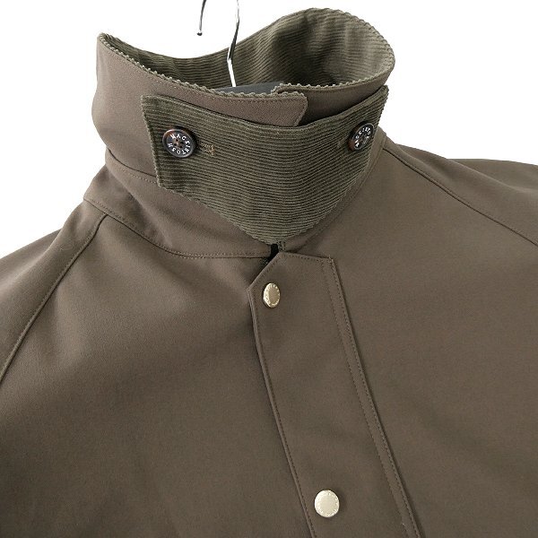 新品 8.8万 マッキントッシュロンドン 撥水 防風 ボンディング フィールド ジャケット 40(L) カーキ 【J50413】 秋冬 メンズ カジュアル_画像5