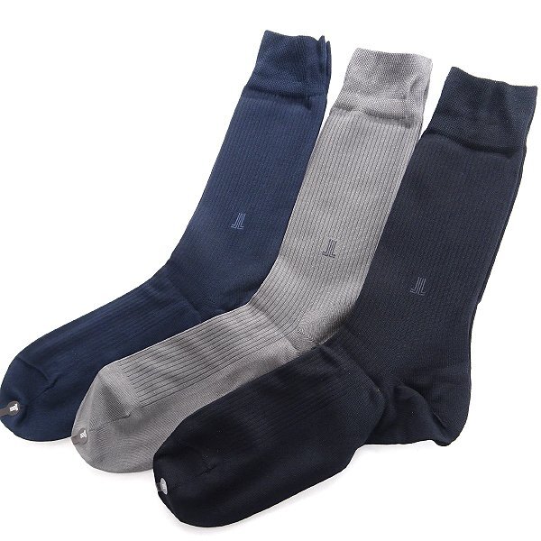  новый товар Lanvin коллекция сделано в Японии носки 3 позиций комплект BOX 25-26cm [3setBOX] LANVIN COLLECTION мужской носки подарочная коробка 