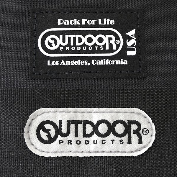 新品 OUTDOOR PRODUCTS 撥水 2ルーム ラウンド バックパック 32L 黒/白 【K22944】 15.6インチPC アウトドアプロダクツ リュックサック_画像10