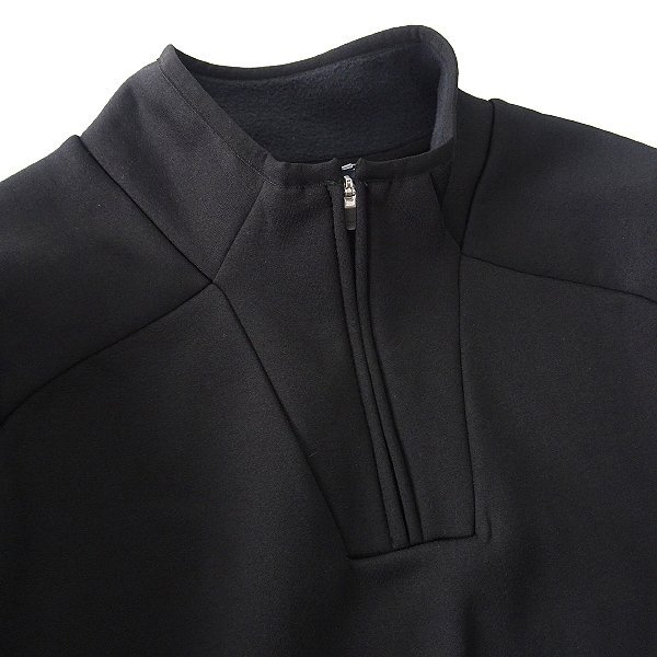 新品 1.4万 アクアスキュータム 4WAY ストレッチ ハイブリッド フリース L 黒 【I47531】 Aquascutum LONDON 秋冬 メンズ ブルゾン_画像5