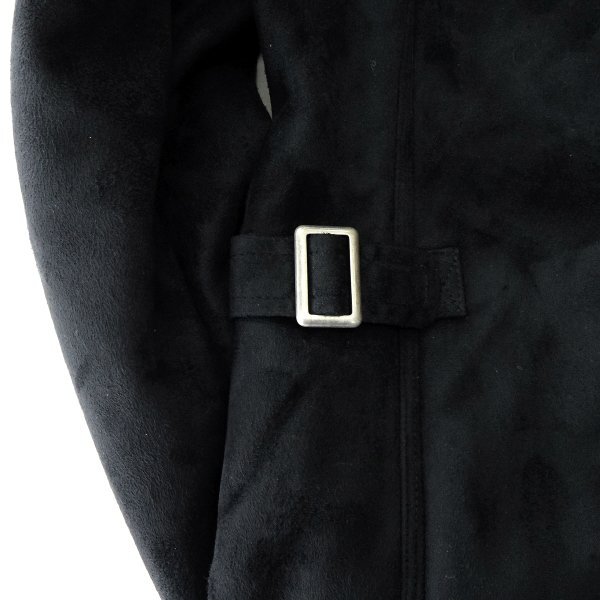 新品 ポートブリッジ Fムートン B-3 ボマー ジャケット L 黒 【BPF826_840_L】 PORT BRIDGE B-6 D-1 A-2 G-1 ボア フライト ボア_画像7