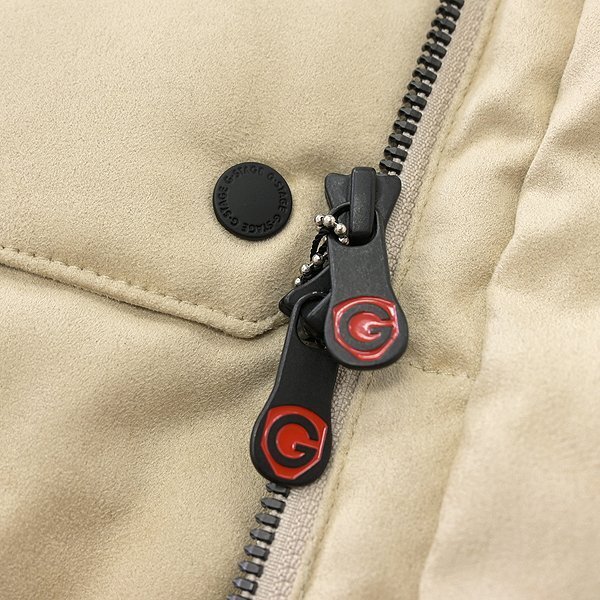 新品 ジーステージ エコスエード フーデッド 700FP ダウンコート 48(L) ベージュ 【6-30808_5_48】 秋冬 G-stage N-3B ダウンパーカー 起毛_画像8