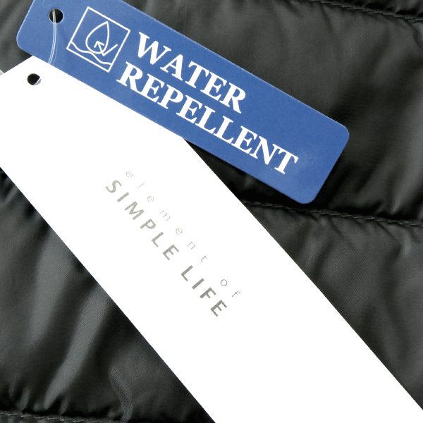 新品 シンプルライフ ライト キルティング ダウンベスト M 灰 【J56773】 SIMPLE LIFE 秋冬 メンズ ブルゾン キルト インナーダウンベスト_画像6