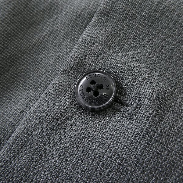 新品 インターメッツォ ストレッチ CPO シャツ ブルゾン LL 灰 【J41703】 メンズ INTERMEZZO ワーク ミリタリー ベイカー ジャケット_画像5