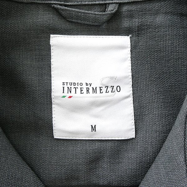 新品 インターメッツォ ストレッチ CPO シャツ ブルゾン LL 灰 【J41703】 メンズ INTERMEZZO ワーク ミリタリー ベイカー ジャケット_画像7