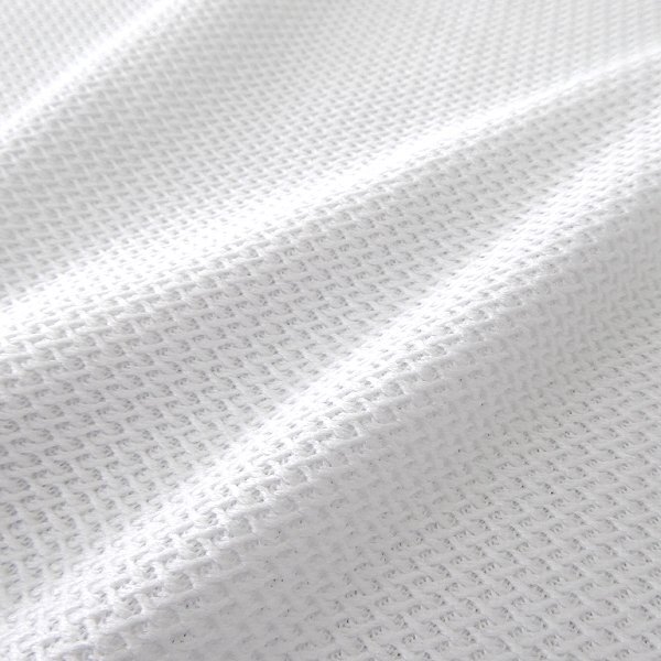 新品 インターメッツォ ハニカムメッシュ Vネック カットソー L 白 【I42464】 STUDIO by INTERMEZZO メンズ Tシャツ ロンT_画像5