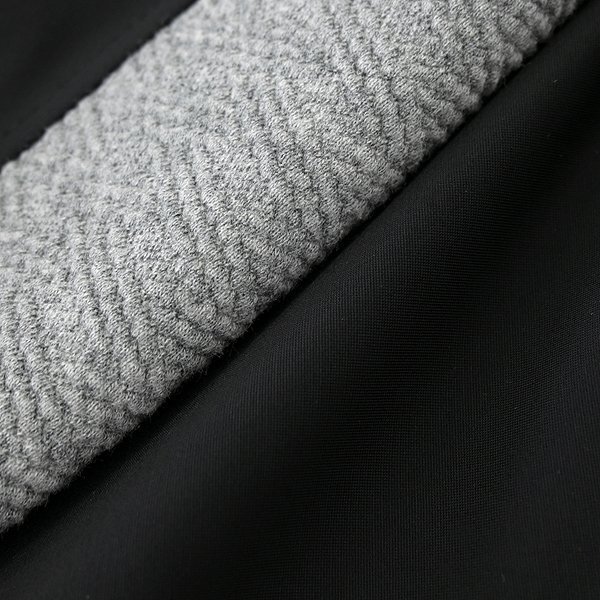 新品 ジーステージ コンビ ジャージー プルオーバー パーカー 50(XL) 黒 灰 【6-30405_11_50】 秋冬 G-stage フード フーディー ゴルフ_画像7