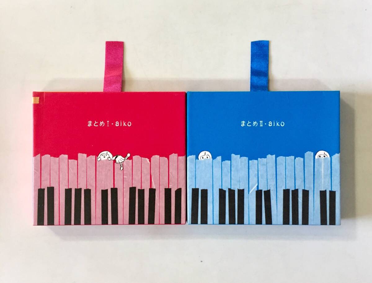 aiko ベストアルバムCD「まとめ」Ⅰ+Ⅱ セット 初回限定盤／特典CD付き【中古】_画像1