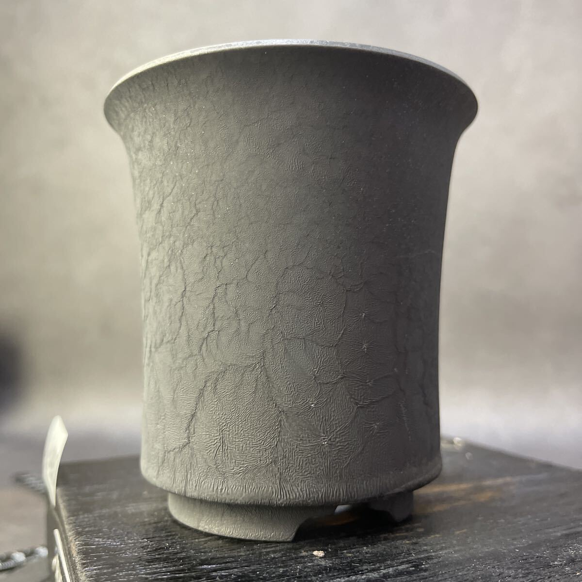 ri490 HAND Made цветочный горшок керамика осмотр ( агава pakips.. дракон .. небо чёрный огонь .factory SRLkatachi завод gla сверло s. корень растения черепаха . дракон 