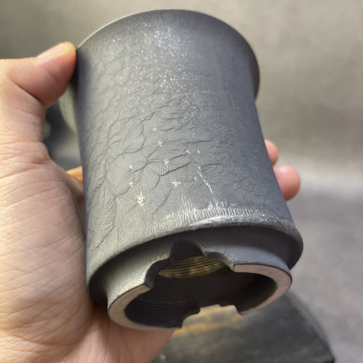 ri490 HAND Made цветочный горшок керамика осмотр ( агава pakips.. дракон .. небо чёрный огонь .factory SRLkatachi завод gla сверло s. корень растения черепаха . дракон 