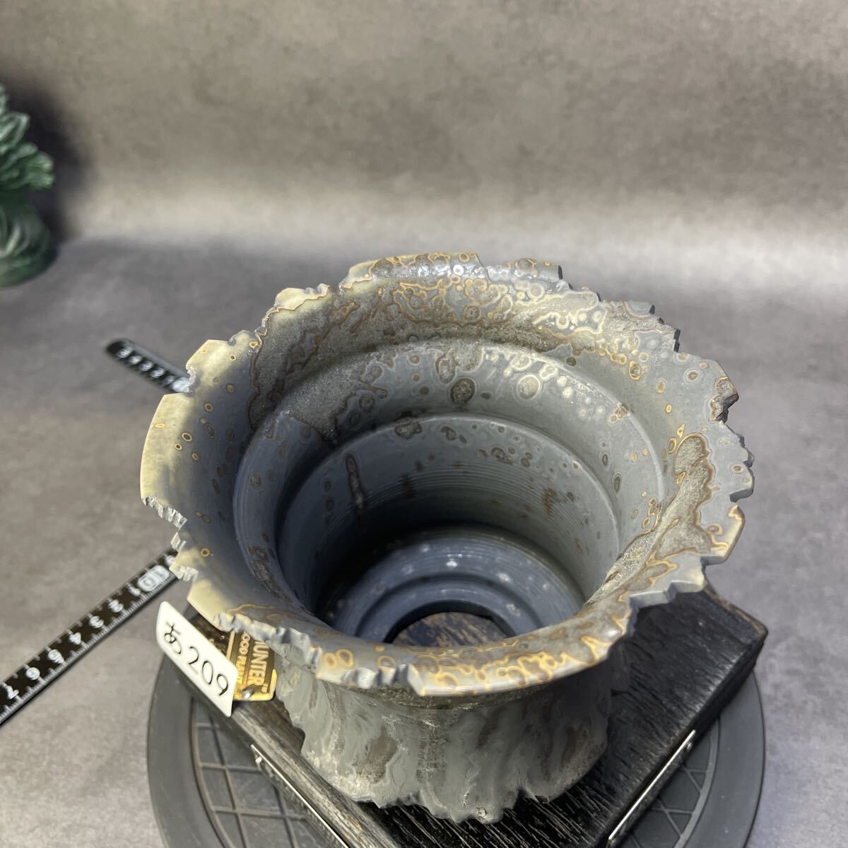 a209 XL HAND Made цветочный горшок керамика осмотр ( агава pakips.. дракон . чёрный огонь .factory SRLkatachi завод gla сверло s. корень растения черепаха . дракон 