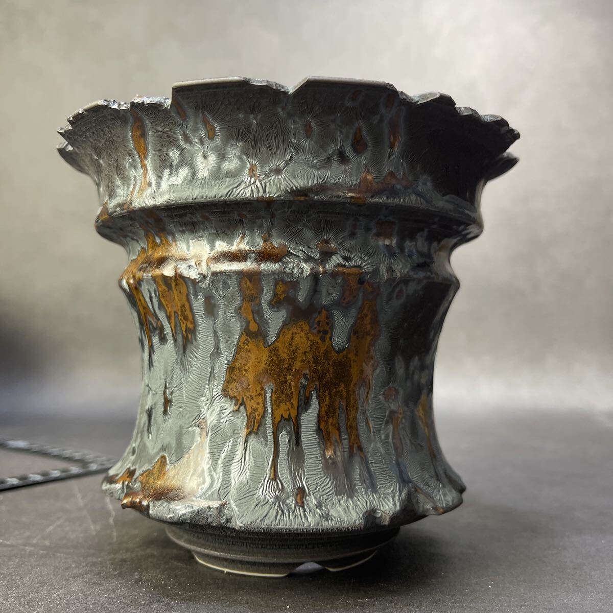 a222 XL HAND Made цветочный горшок керамика осмотр ( агава pakips.. дракон . чёрный огонь .factory SRLkatachi завод gla сверло s. корень растения черепаха . дракон 