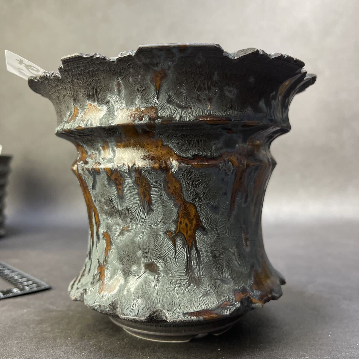 a222 XL HAND Made цветочный горшок керамика осмотр ( агава pakips.. дракон . чёрный огонь .factory SRLkatachi завод gla сверло s. корень растения черепаха . дракон 