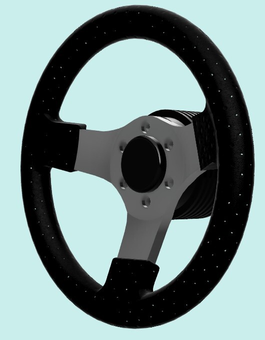 PA63 Mizunoワークスタイプφ28ステアリング3種セット ケイSTYLE! THEストリートシリーズ 1/24scale カーモデル用 3Dプリント レジン製_画像5