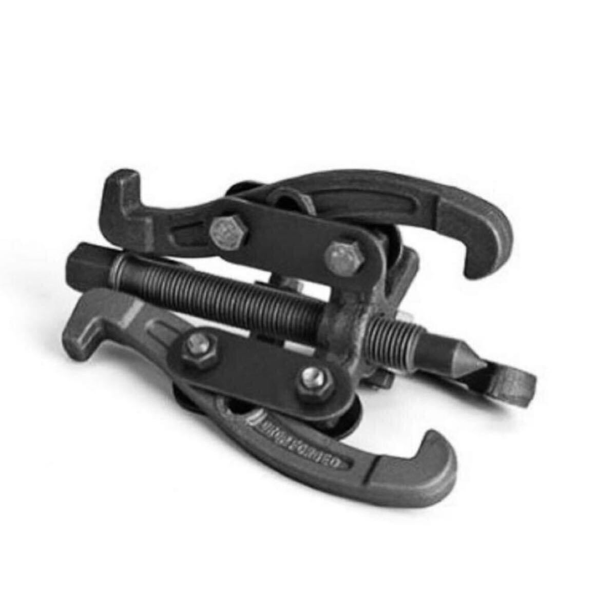 ギア プーラー 6インチ ギヤ プーリー抜き ベアリング 3本爪 ギアプーラー 工具 ギア 外し 高硬度 がっちり固定 安定_画像4