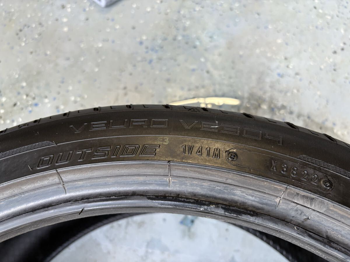 ダンロップ VEURO VE304 275/35R20 2020年製　バリ溝_画像6