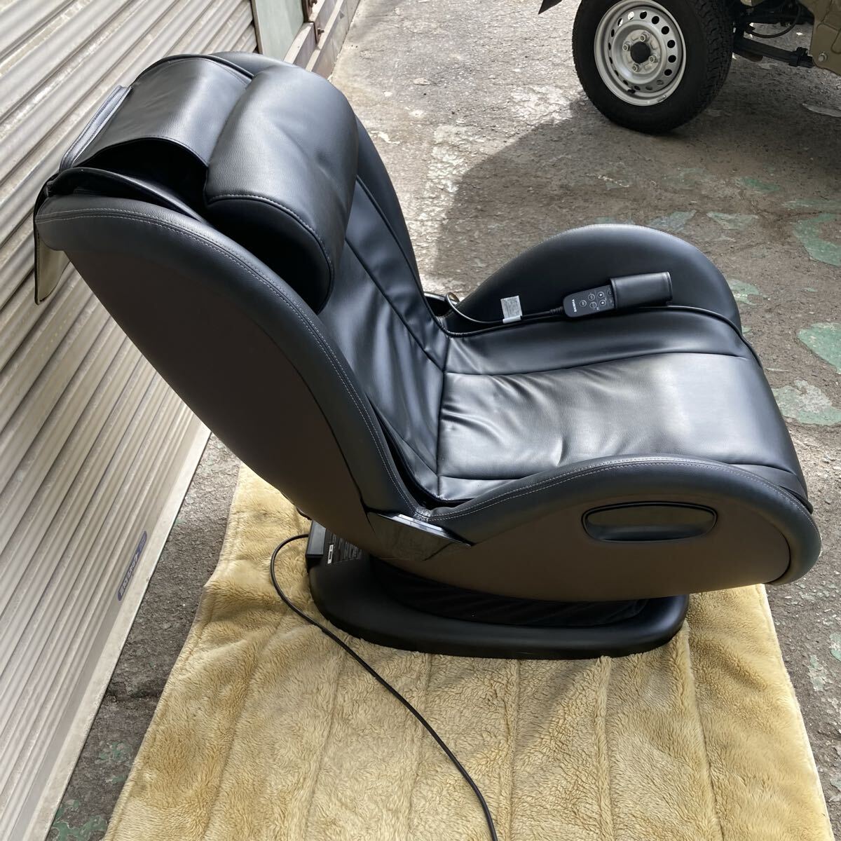 E522 [ прекрасный товар ] Daito/ большой восток электрический массажное кресло Sly vuTHRIVE релаксация указание сиденье CHD-761 черный получение приветствуется 